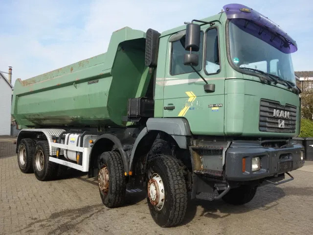MAN 35.414 MEILLER 20cub steel kipper - Tipper: picture 4 MAN 35.414 MEILLER 20cub steel kipper - Tipper: picture 4