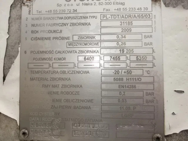 Scania R380 6X2 19200 LITER TANK,MANUAL GEARBOX - Tanker truck: picture 5 Scania R380 6X2 19200 LITER TANK,MANUAL GEARBOX - Tanker truck: picture 5