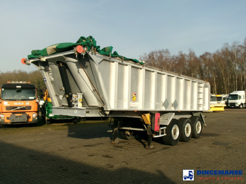 Benalu Tipper trailer alu 22 m3 + tarpaulin - Tipper van: picture 1 Benalu Tipper trailer alu 22 m3 + tarpaulin - Tipper van: picture 1