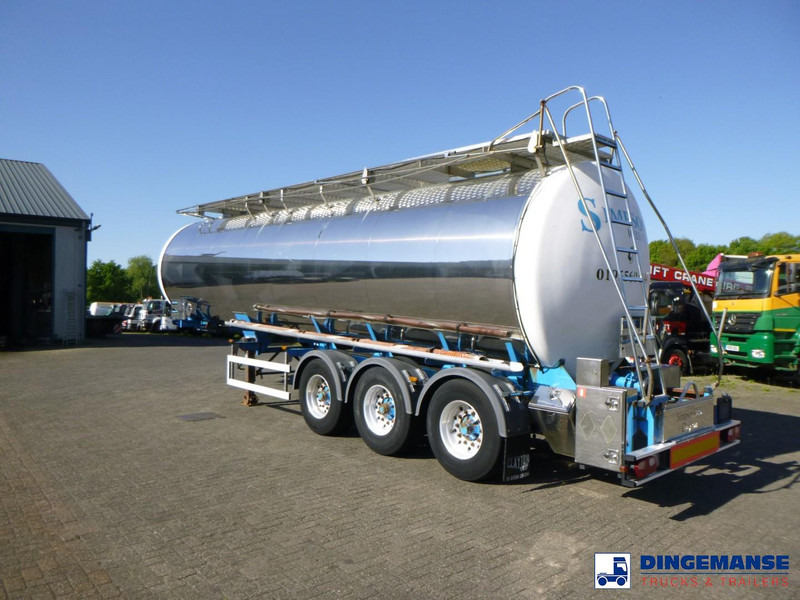 Clayton Chemical tank inox L4BN 37.5 m3 / 1 comp - Tanker semi-trailer: picture 3 Clayton Chemical tank inox L4BN 37.5 m3 / 1 comp - Tanker semi-trailer: picture 3
