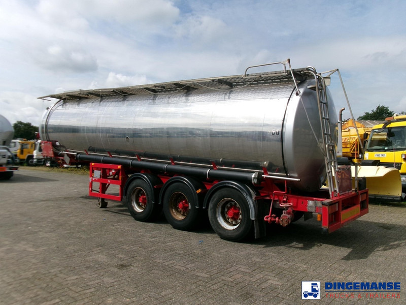 Crane Fruehauf Chemical ACID tank inox 30 m3 / 1 comp - Tanker semi-trailer: picture 4 Crane Fruehauf Chemical ACID tank inox 30 m3 / 1 comp - Tanker semi-trailer: picture 4
