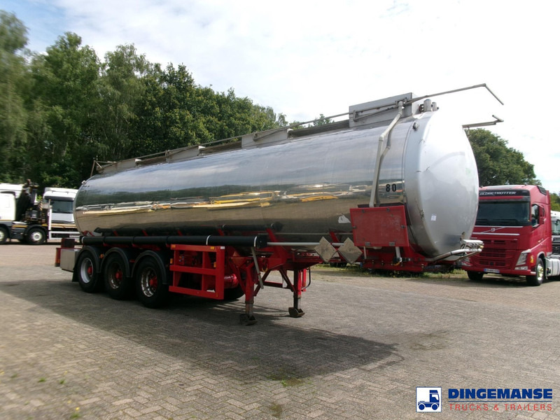 Crane Fruehauf Chemical ACID tank inox 30 m3 / 1 comp - Tanker semi-trailer: picture 2 Crane Fruehauf Chemical ACID tank inox 30 m3 / 1 comp - Tanker semi-trailer: picture 2