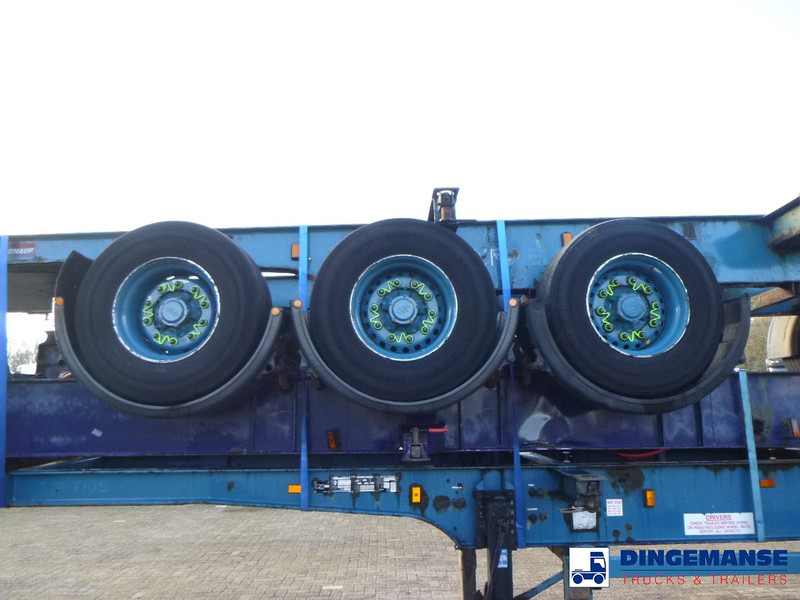 Crane Fruehauf Stack - 3 x container trailer 20-20-30-40 ft - Container transporter/ Swap body semi-trailer: picture 5 Crane Fruehauf Stack - 3 x container trailer 20-20-30-40 ft - Container transporter/ Swap body semi-trailer: picture 5