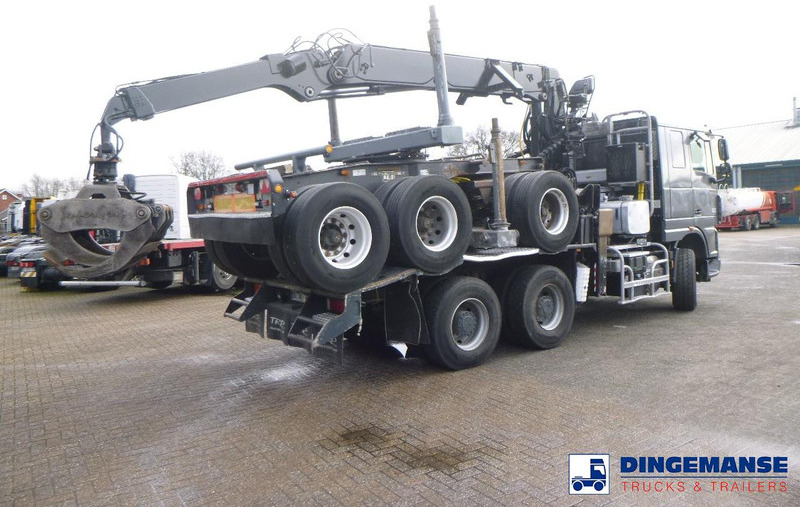 DAF XF 105.510 6x4 + Loglift F281S83 crane / timber truck + dolly - Logging truck, Crane truck: picture 4 DAF XF 105.510 6x4 + Loglift F281S83 crane / timber truck + dolly - Logging truck, Crane truck: picture 4