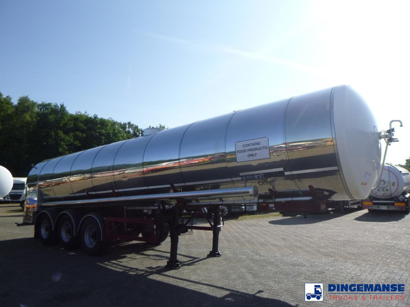 Feldbinder Food tank inox 30 m3 / 1 comp - Tanker semi-trailer: picture 2 Feldbinder Food tank inox 30 m3 / 1 comp - Tanker semi-trailer: picture 2
