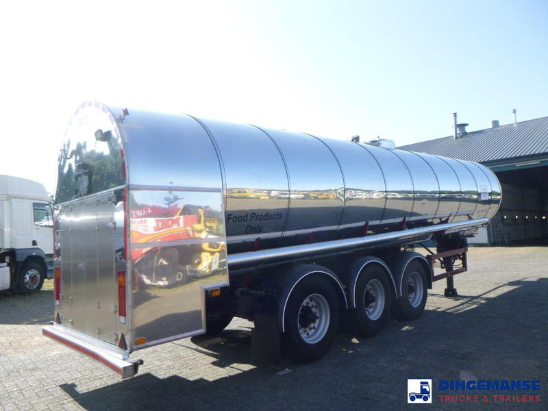 Feldbinder Food tank inox 30 m3 / 1 comp - Tanker semi-trailer: picture 4 Feldbinder Food tank inox 30 m3 / 1 comp - Tanker semi-trailer: picture 4