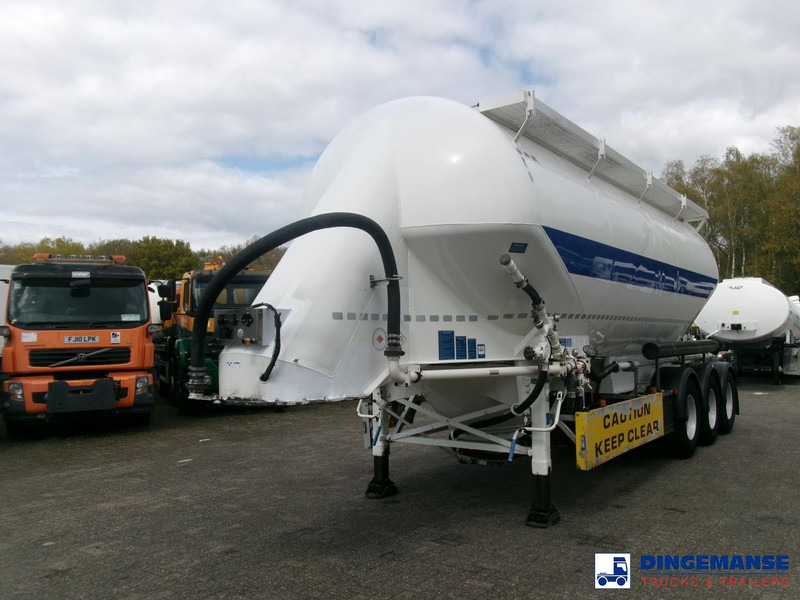 Feldbinder Powder tank alu 36 m3 / 1 comp - Tanker semi-trailer: picture 1 Feldbinder Powder tank alu 36 m3 / 1 comp - Tanker semi-trailer: picture 1