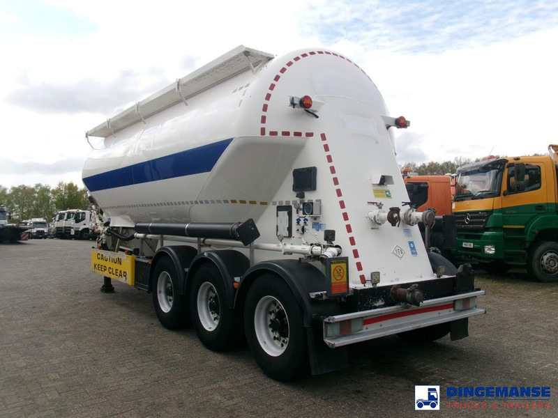 Feldbinder Powder tank alu 36 m3 / 1 comp - Tanker semi-trailer: picture 3 Feldbinder Powder tank alu 36 m3 / 1 comp - Tanker semi-trailer: picture 3