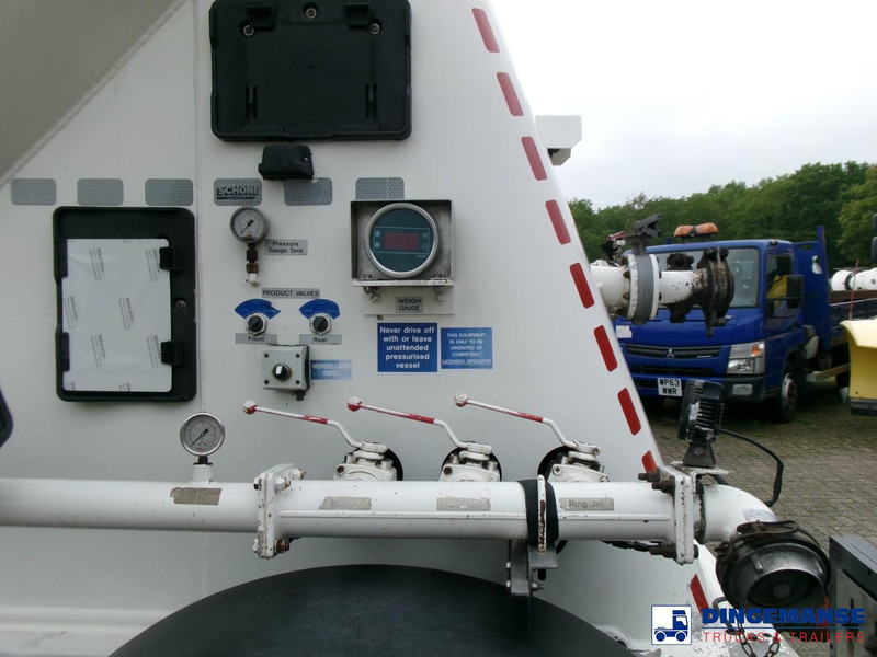 Tanker semi-trailer Feldbinder Powder tank alu 36 m3 / 1 comp: picture 11