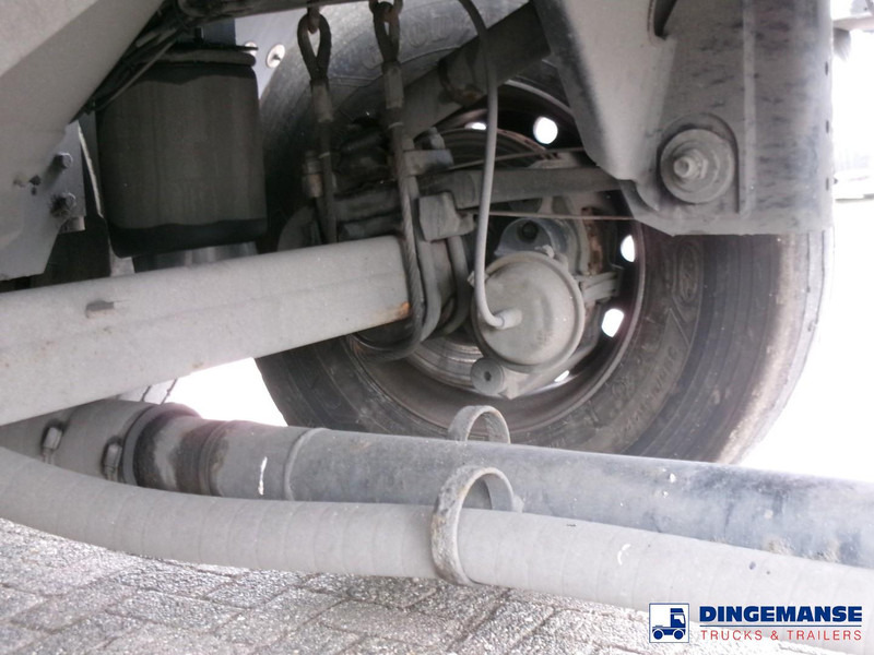 Tanker semi-trailer Feldbinder Powder tank alu 36 m3 / 1 comp: picture 18