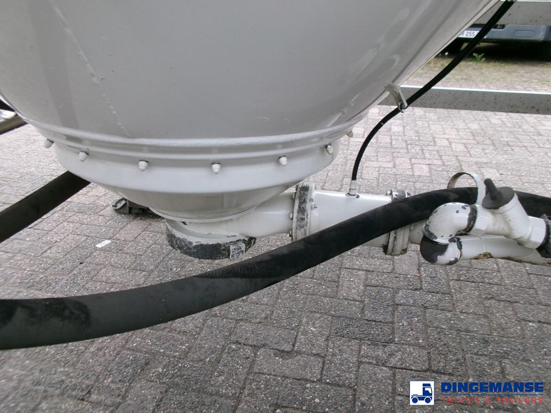 Tanker semi-trailer Feldbinder Powder tank alu 36 m3 / 1 comp: picture 9