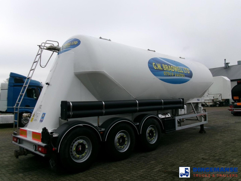 Feldbinder Powder tank alu 40 m3 / 1 comp + compressor - Tanker semi-trailer: picture 4 Feldbinder Powder tank alu 40 m3 / 1 comp + compressor - Tanker semi-trailer: picture 4