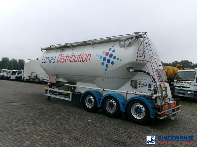Feldbinder Powder tank alu 40 m3 / 1 comp + compressor - Tanker semi-trailer: picture 3 Feldbinder Powder tank alu 40 m3 / 1 comp + compressor - Tanker semi-trailer: picture 3