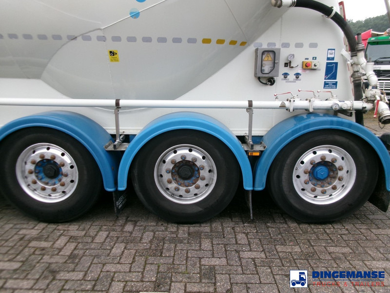 Feldbinder Powder tank alu 40 m3 / 1 comp + compressor - Tanker semi-trailer: picture 5 Feldbinder Powder tank alu 40 m3 / 1 comp + compressor - Tanker semi-trailer: picture 5