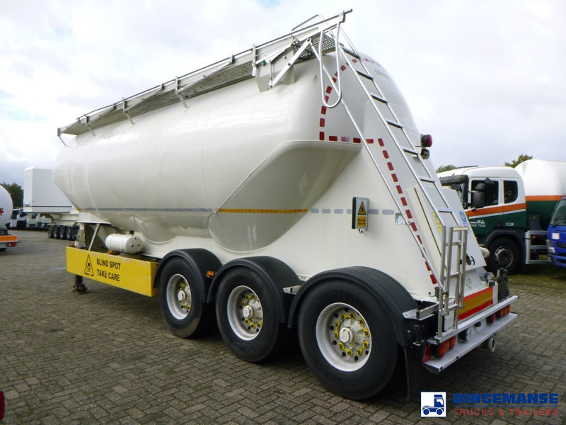 Feldbinder Powder tank alu 40 m3 + engine/compressor - Tanker semi-trailer: picture 3 Feldbinder Powder tank alu 40 m3 + engine/compressor - Tanker semi-trailer: picture 3