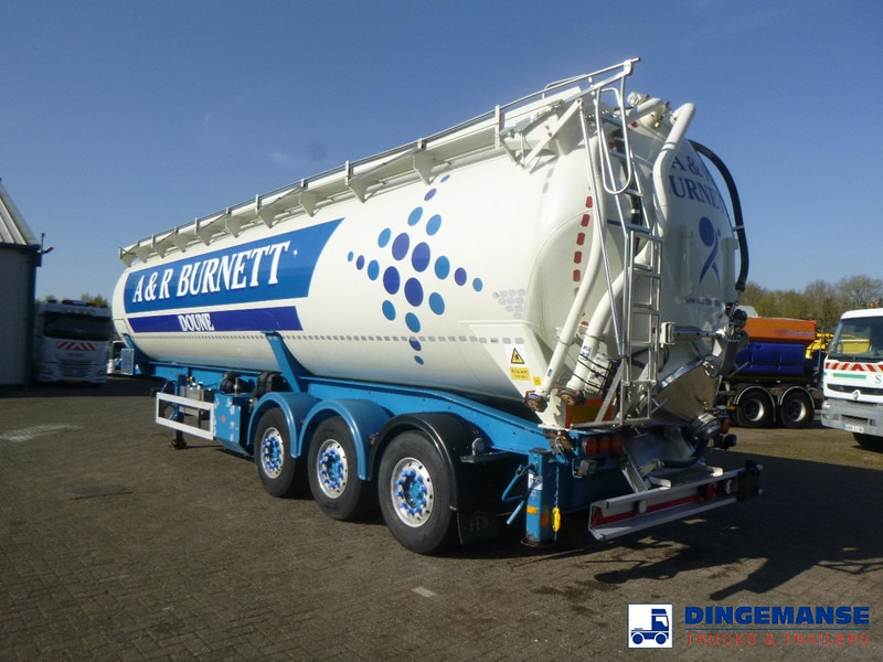 Feldbinder Powder tank alu 60 m3 / Compressor diesel engine. - Tanker semi-trailer: picture 3 Feldbinder Powder tank alu 60 m3 / Compressor diesel engine. - Tanker semi-trailer: picture 3
