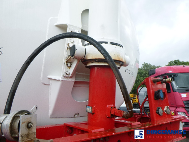 Tanker semi-trailer Feldbinder Powder tank alu 60 m3 (tipping): picture 8