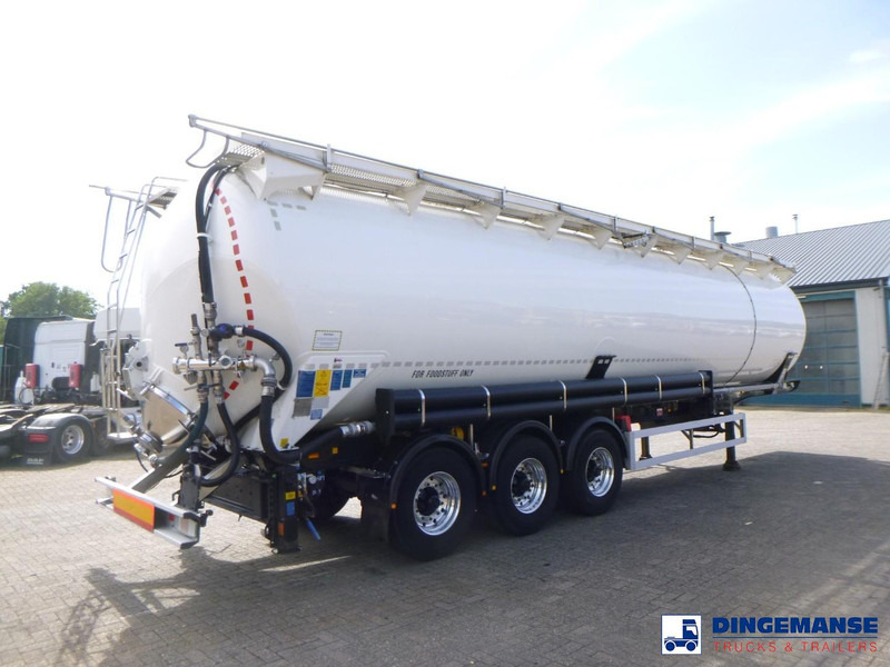 Feldbinder Powder tank alu 63 m3 (tipping) - Tanker semi-trailer: picture 4 Feldbinder Powder tank alu 63 m3 (tipping) - Tanker semi-trailer: picture 4