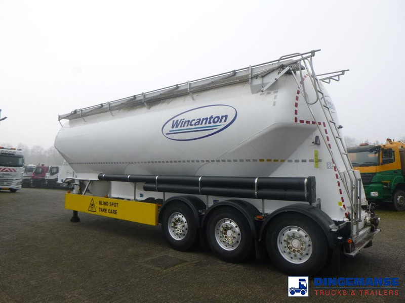 Feldbinder Powder tank alu alu 49 m3 / 1 comp - Tanker semi-trailer: picture 4 Feldbinder Powder tank alu alu 49 m3 / 1 comp - Tanker semi-trailer: picture 4