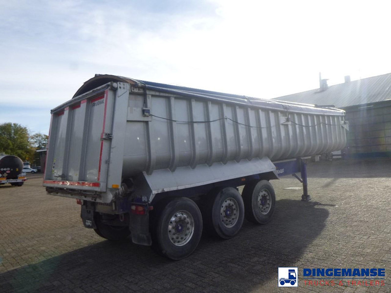 Fruehauf Tipper trailer alu 35 m3 + tarpaulin - Tipper semi-trailer: picture 4 Fruehauf Tipper trailer alu 35 m3 + tarpaulin - Tipper semi-trailer: picture 4