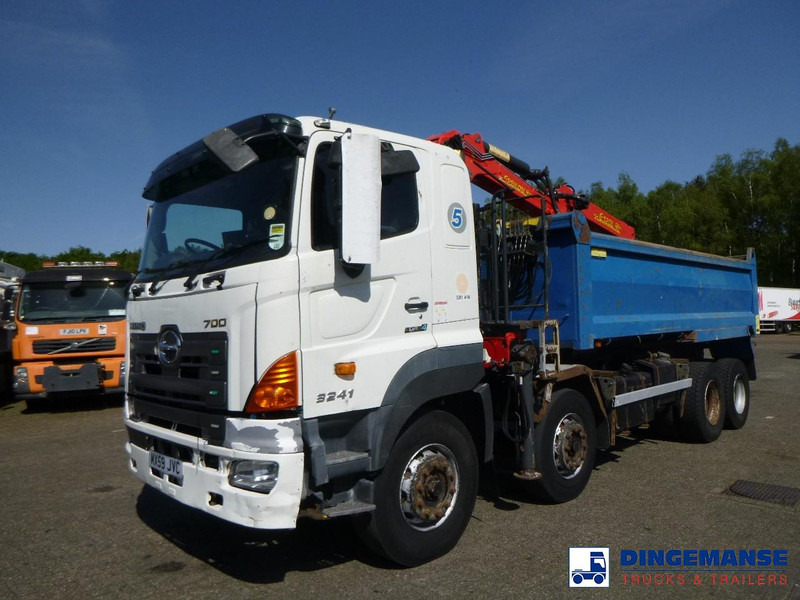 Crane truck Hino FY1EUKA RHD + Palfinger E120L + grapple: picture 7 Crane truck Hino FY1EUKA RHD + Palfinger E120L + grapple: picture 7