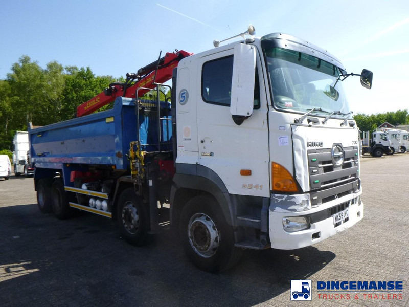 Crane truck Hino FY1EUKA RHD + Palfinger E120L + grapple: picture 8 Crane truck Hino FY1EUKA RHD + Palfinger E120L + grapple: picture 8
