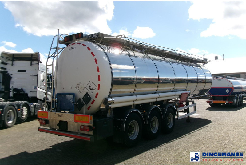 LAG Chemical tank inox 37.5 m3 / 1 comp + pump - Tanker semi-trailer: picture 4 LAG Chemical tank inox 37.5 m3 / 1 comp + pump - Tanker semi-trailer: picture 4