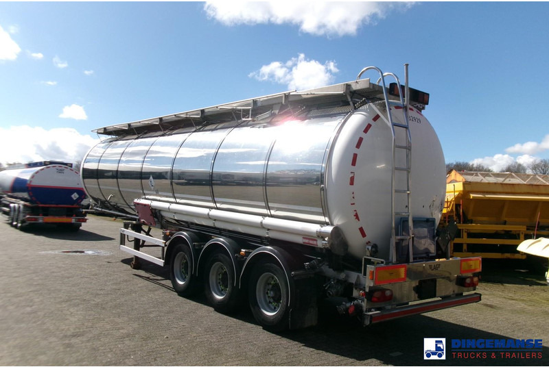 LAG Chemical tank inox 37.5 m3 / 1 comp + pump - Tanker semi-trailer: picture 3 LAG Chemical tank inox 37.5 m3 / 1 comp + pump - Tanker semi-trailer: picture 3