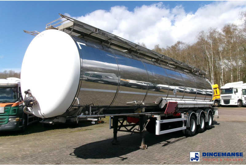 LAG Chemical tank inox 37.5 m3 / 1 comp + pump - Tanker semi-trailer: picture 1 LAG Chemical tank inox 37.5 m3 / 1 comp + pump - Tanker semi-trailer: picture 1