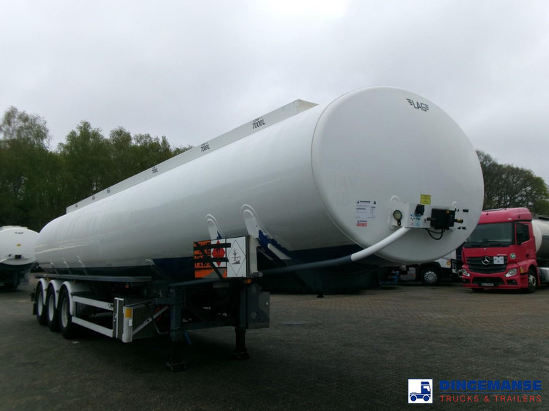 LAG Fuel tank alu 44.4 m3 / 6 comp + pump - Tanker semi-trailer: picture 2 LAG Fuel tank alu 44.4 m3 / 6 comp + pump - Tanker semi-trailer: picture 2