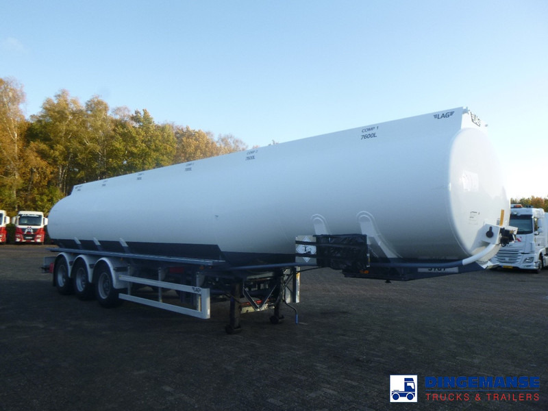 LAG Fuel tank alu 44.4 m3 / 6 comp + pump - Tanker semi-trailer: picture 2 LAG Fuel tank alu 44.4 m3 / 6 comp + pump - Tanker semi-trailer: picture 2