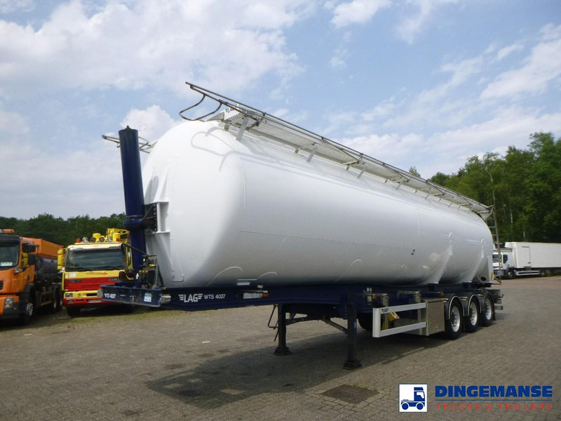 LAG Powder tank alu 58 m3 (tipping) - Tanker semi-trailer: picture 1 LAG Powder tank alu 58 m3 (tipping) - Tanker semi-trailer: picture 1