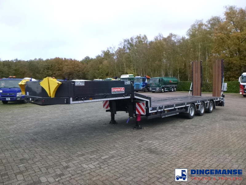 Langendorf 3-axle semi-lowbed trailer 48T ext. 13.5 m + ramps - Low loader semi-trailer: picture 1 Langendorf 3-axle semi-lowbed trailer 48T ext. 13.5 m + ramps - Low loader semi-trailer: picture 1
