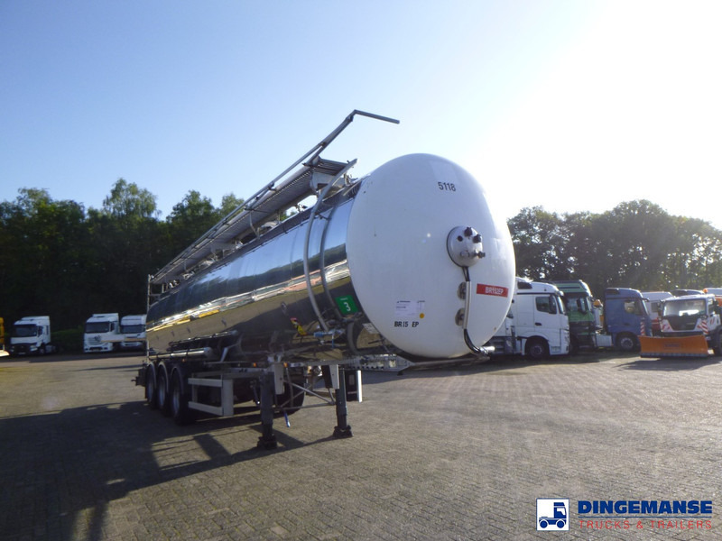 MAISONNEUVE Food tank inox 33 m3 / 5 comp - Tanker semi-trailer: picture 2 MAISONNEUVE Food tank inox 33 m3 / 5 comp - Tanker semi-trailer: picture 2