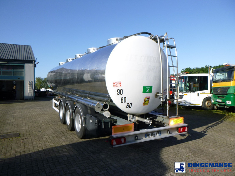 MAISONNEUVE Food tank inox 33 m3 / 5 comp - Tanker semi-trailer: picture 3 MAISONNEUVE Food tank inox 33 m3 / 5 comp - Tanker semi-trailer: picture 3