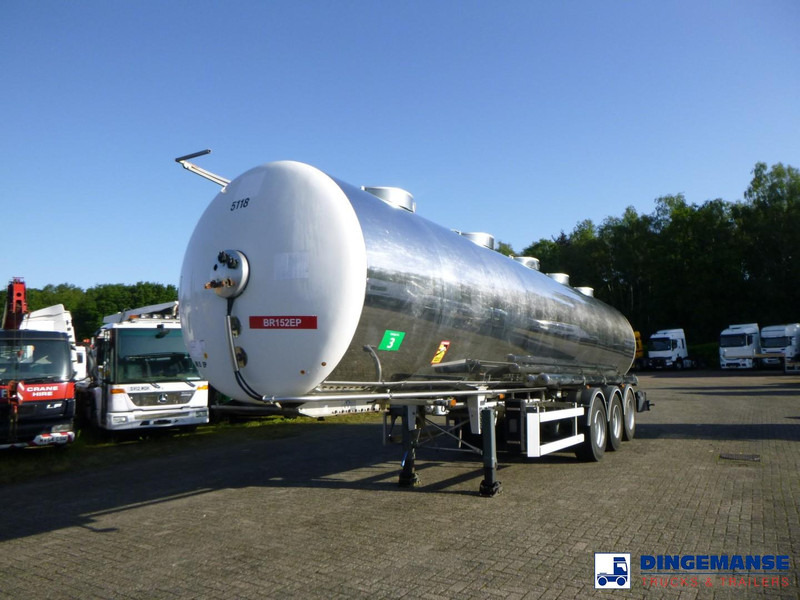 MAISONNEUVE Food tank inox 33 m3 / 5 comp - Tanker semi-trailer: picture 1 MAISONNEUVE Food tank inox 33 m3 / 5 comp - Tanker semi-trailer: picture 1