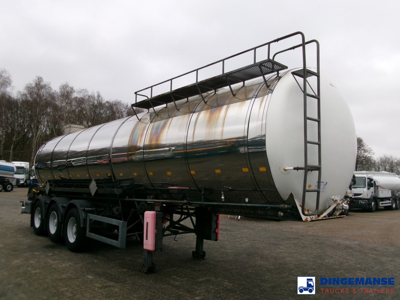 METALOVOUGA Bitumen / heavy oil tank inox 26.9 m3 / 1 comp - Tanker semi-trailer: picture 2 METALOVOUGA Bitumen / heavy oil tank inox 26.9 m3 / 1 comp - Tanker semi-trailer: picture 2