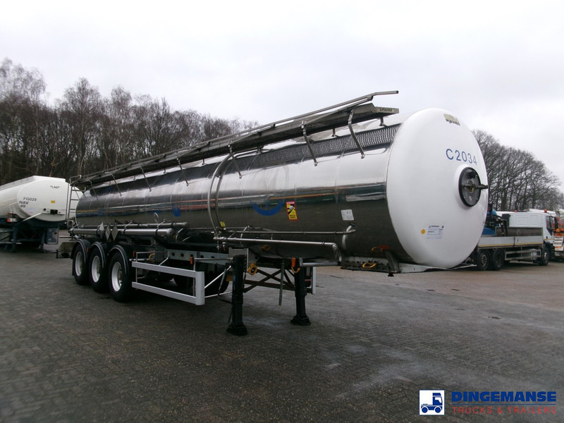 Magyar Chemical tank inox 22.5 m3 / 1 comp - Tanker semi-trailer: picture 2 Magyar Chemical tank inox 22.5 m3 / 1 comp - Tanker semi-trailer: picture 2