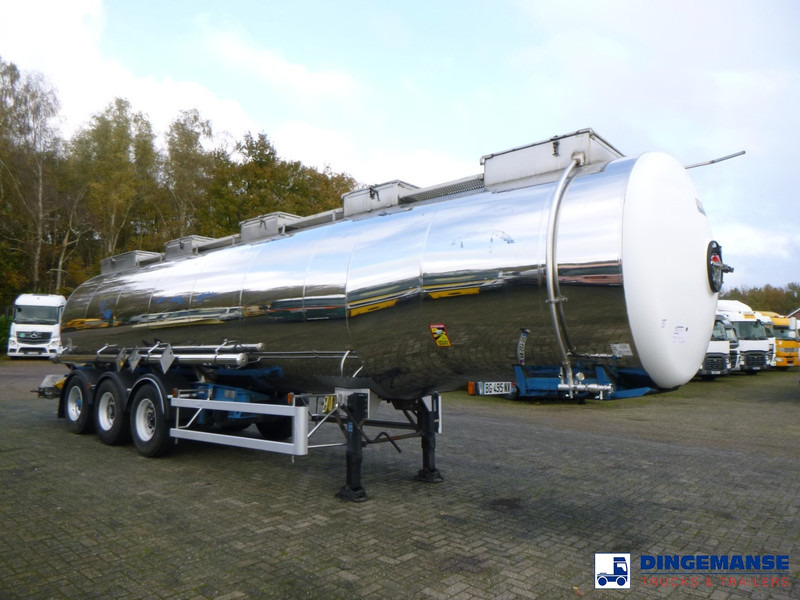 Magyar Chemical tank inox L4BH 32.8 m3 / 1 comp - Tanker semi-trailer: picture 2 Magyar Chemical tank inox L4BH 32.8 m3 / 1 comp - Tanker semi-trailer: picture 2