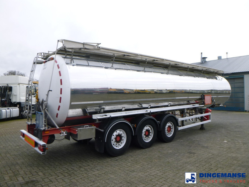 Magyar Chemical tank inox L4BH 37.4 m3 / 1 comp - Tanker semi-trailer: picture 4 Magyar Chemical tank inox L4BH 37.4 m3 / 1 comp - Tanker semi-trailer: picture 4