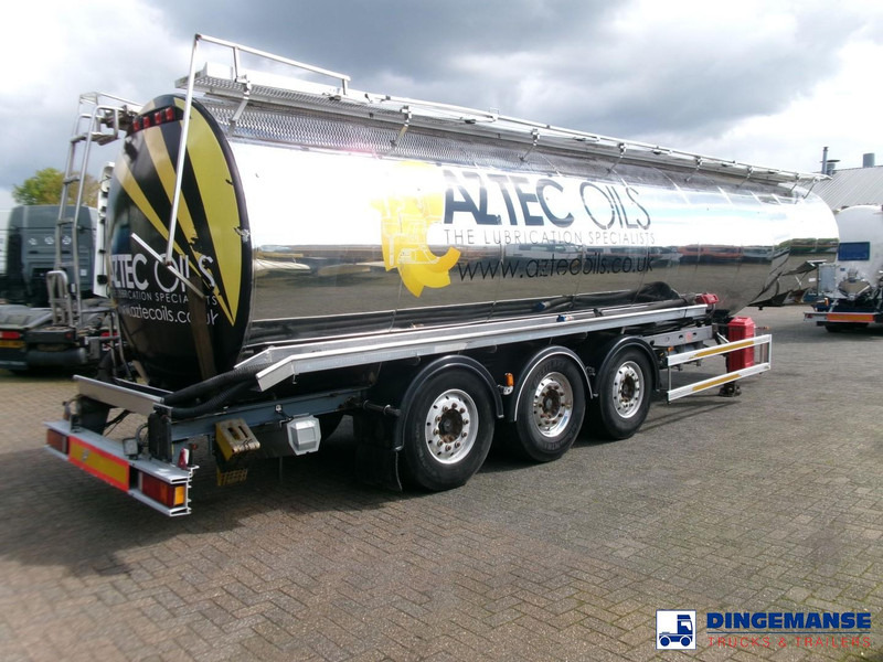 Magyar Heavy oil tank inox 37 m3 / 5 comp + pump - Tanker semi-trailer: picture 4 Magyar Heavy oil tank inox 37 m3 / 5 comp + pump - Tanker semi-trailer: picture 4