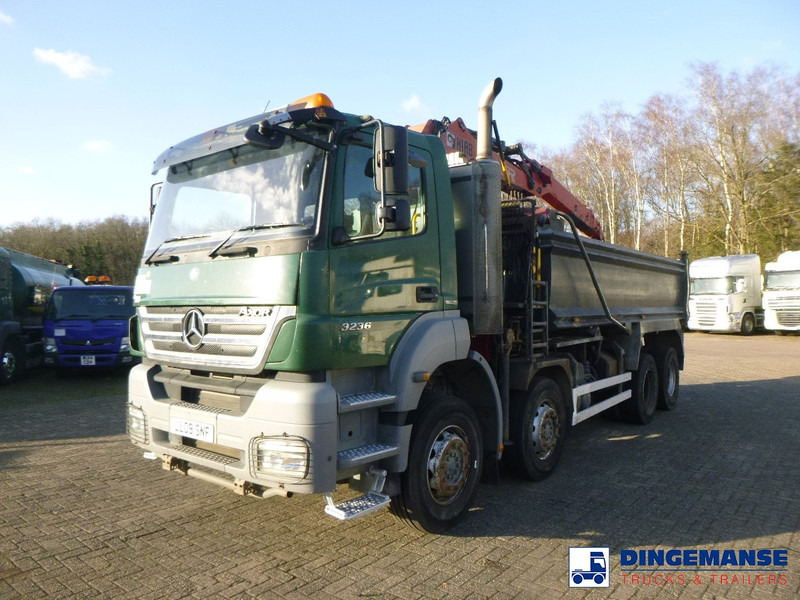 Mercedes-Benz Axor 3236 8x4 RHD tipper + Hiab 1283 DK-2 Duo leasing Mercedes-Benz Axor 3236 8x4 RHD tipper + Hiab 1283 DK-2 Duo: picture 6