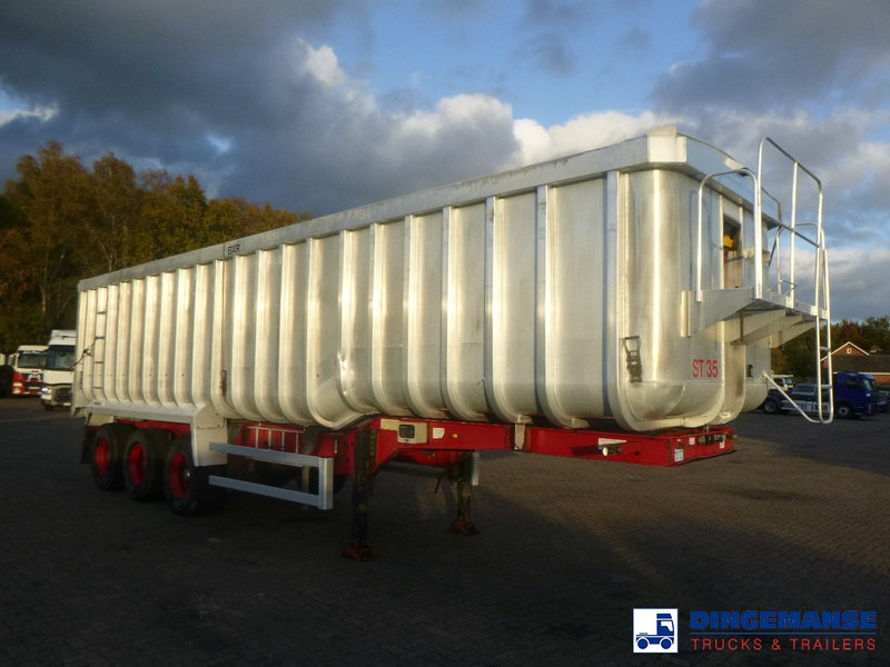 Montracon Tipper trailer alu 53.6 m3 + tarpaulin - Tipper van: picture 2 Montracon Tipper trailer alu 53.6 m3 + tarpaulin - Tipper van: picture 2