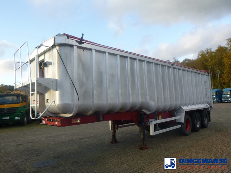 Montracon Tipper trailer alu 53.6 m3 + tarpaulin - Tipper van: picture 1 Montracon Tipper trailer alu 53.6 m3 + tarpaulin - Tipper van: picture 1