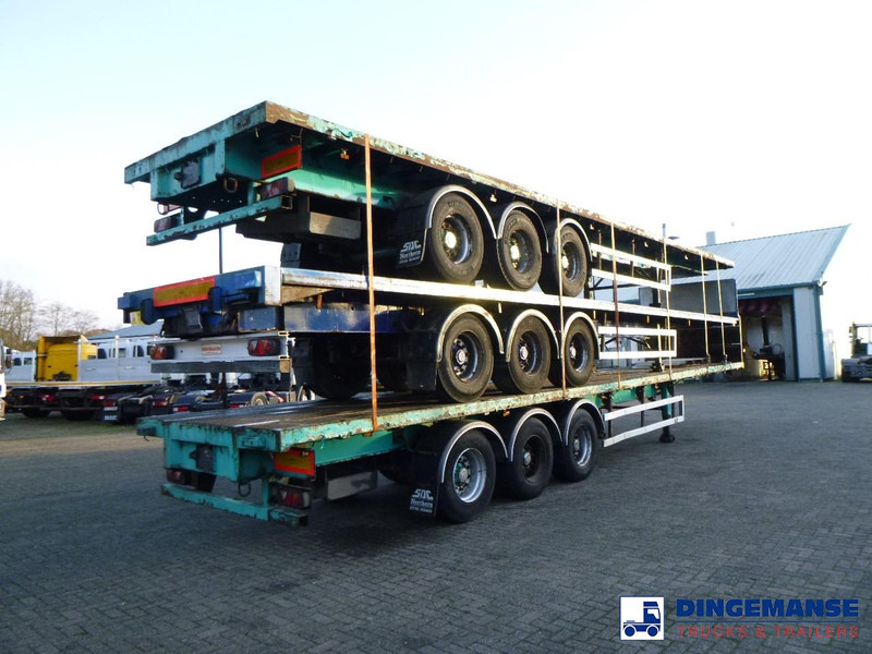 SDC Stack - 3 x platform trailer 13.6 m / 39 t - Dropside/ Flatbed semi-trailer: picture 3 SDC Stack - 3 x platform trailer 13.6 m / 39 t - Dropside/ Flatbed semi-trailer: picture 3