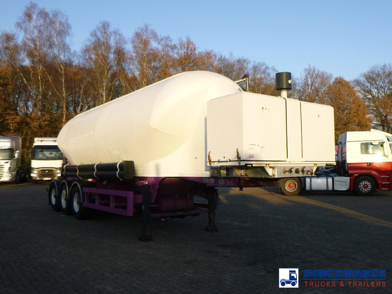 SPITZER Powder tank alu 37 m3 + engine/compressor - Tanker semi-trailer: picture 2 SPITZER Powder tank alu 37 m3 + engine/compressor - Tanker semi-trailer: picture 2
