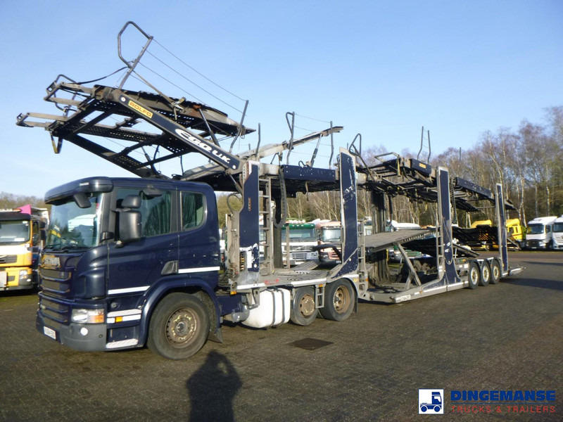 Scania P 410 6x2 RHD Rolfo car transporter - Autotransporter truck: picture 1 Scania P 410 6x2 RHD Rolfo car transporter - Autotransporter truck: picture 1