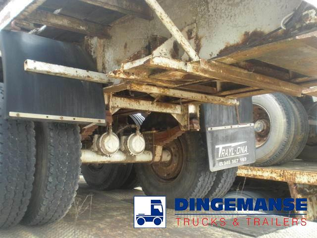 Low loader semi-trailer Traylona 2-axle platform trailer 39000KG / Extendable 19M: picture 12