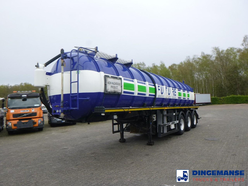 VALLELY Vacuum tank alu 30 m3 / 1 comp + Engine - Tanker semi-trailer: picture 1 VALLELY Vacuum tank alu 30 m3 / 1 comp + Engine - Tanker semi-trailer: picture 1
