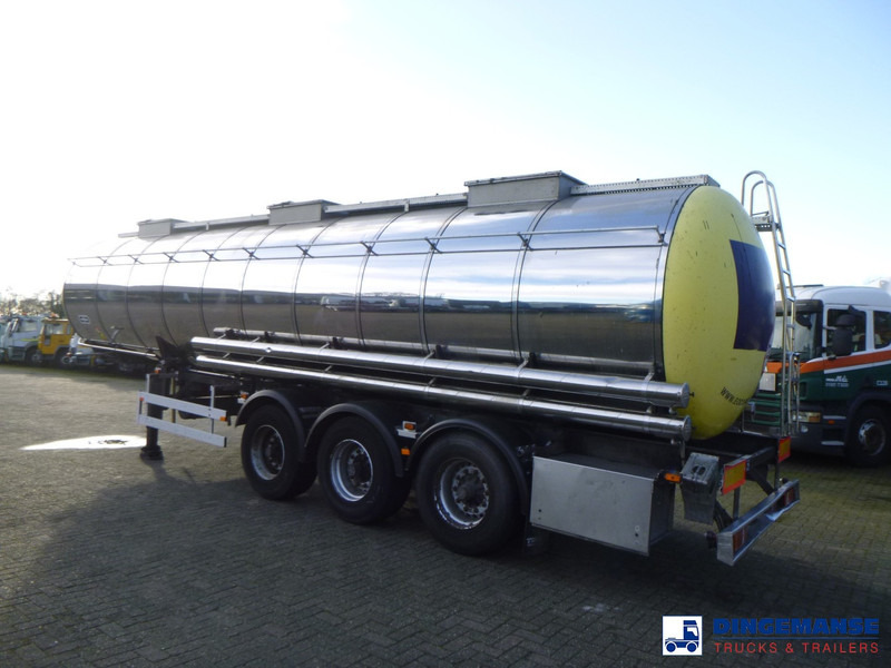 Van Hool Chemical tank inox 30 m3 / 1 comp - Tanker trailer: picture 3 Van Hool Chemical tank inox 30 m3 / 1 comp - Tanker trailer: picture 3